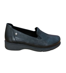 Mammamia D25ya-3630-b Kadın Hakiki Deri Casual Ayakkabı (Siyah)