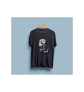 Oversize Ghetto Rules Kurukafa Tasarım Unisex T-shirt