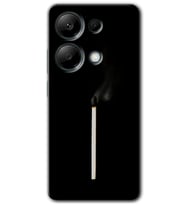 Redmi Note 13 Pro 4G Kılıf HD Desen Baskılı Kılıf - Sönmüş Kibrit
