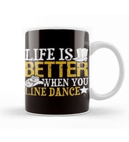 Life Better Upside Down Aerial Silk Aerialist Acrobatics Kupa Bardak Porselen