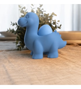 Northcity 3D Baskı Dinozor Yumurtalık - Sevimli Eggosaurus Yumurta Tutucu-Mavi