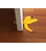 Sevimli Muz Kapı Stoplayıcı Kapı Tutucu Kapı Altı Takozu Kapı Durdurucu