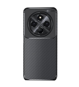 Xiaomi Redmi 14c Kılıf Auto Focus Karbon Kapak - Siyah