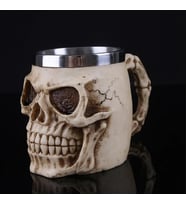 350ml Kuru Kafa Gotik Motifli Paslanmaz Çelik Kupa&Meşrubat Bardağı