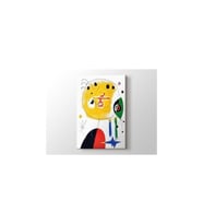 Joan Miro - Et Fixe Les Cheveux Dune Etoile Tablo 50 X 70 Cm