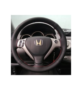 Honda Jazz Çift Desen Deri Direksiyon Kılıfı