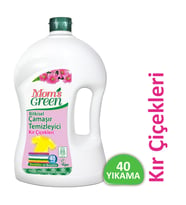 Mom's Green Bitkisel Çamaşır Deterjanı  KIR ÇİÇEKLERİ 40 Yıkama