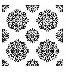 HOME DECOR MİNİ STENCIL HDM-68 25X25
