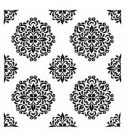 HOME DECOR MİNİ STENCIL HDM-68 25X25