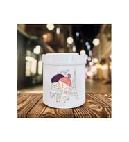 Beyaz Love In Paris Temalı Küllük