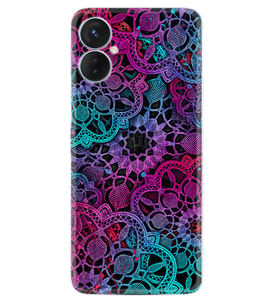 Tecno Spark 9T Kılıf Silikon Desen Özel Seri Colurful Mandala 1667