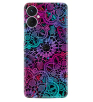 Tecno Spark 9T Kılıf Silikon Desen Özel Seri Colurful Mandala 1667