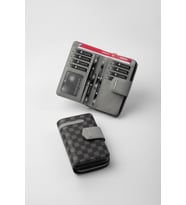 Monogram Kadın Orta Boy Cüzdan 65256MP Siyah-Gri