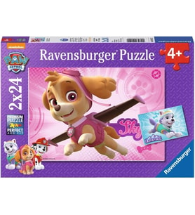 Ravensburger Paw Patrol Renkli Puzzle -  2 x 24 Parça