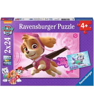 Ravensburger Paw Patrol Renkli Puzzle -  2 x 24 Parça (Karışık)