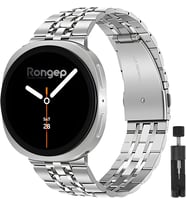 Lexroo Samsung Galaxy Watch 9/8 44mm/40mm/Classic 46mm ile Uyumlu Çelik Kordon Paslanmaya Dayanıklı