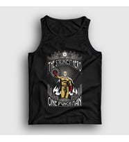 Presmono Unisex Siyah Strongest Anime One Punch Man Atlet 240811tt
