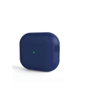 Apple Airpods Pro 2 Uyumlu Zore Standart Silikon Kılıf (Lacivert)