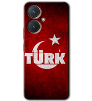 Vivo Y27 Kılıf HD Desen Baskılı Kılıf - Ayyıldız Türk