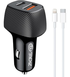 Bydiz BY-38L Hızlı Araç Şarj Cihazı 38W Çakmaklık Şarj Aleti Apple iPhone 14/13/12/11/pro/max