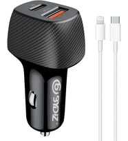 Bydiz BY-38L Hızlı Araç Şarj Cihazı 38W Çakmaklık Şarj Aleti Apple iPhone 14/13/12/11/pro/max