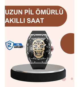 Uzun Pil Ömürlü Akıllı Saat Günlük Spor Kullanım
