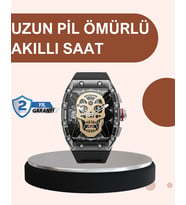 Uzun Pil Ömürlü Akıllı Saat Günlük Spor Kullanım