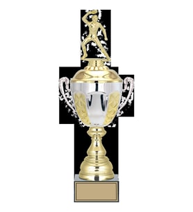ODAK KUPA - Figürlü Kupalar - Masa Tenisi Erkek Figürlü Kupalar FG-087 B - 44 cm