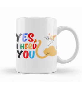 Funny Cat Lover Gifts For   Men Kids Kupa Bardak Porselen