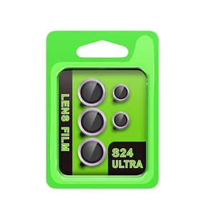 Samsung Galaxy S24 Ultra Raze Metal Kamera Lens - Mor