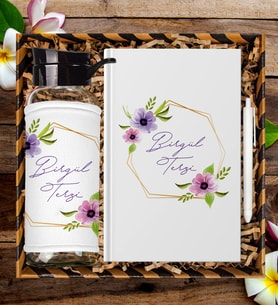 Kişiye Özel Tasarım Defter Kalem Matara Hediye Seti 104648
