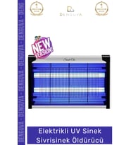 #SinekÖldürücü Mor Işıklı Çift Floresan 2000V Güçlü Etkili Mor Işık Askılı Sinek Sivrisinek Öldürücü
