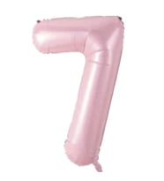 Bebek Pembe 7 Rakam Folyo Balon 76 Cm 1 Adet