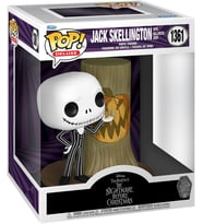 Funko Pop Deluxe Figür: The Nightmare Before Christmas 30Th - Jack With Hallowen Door Town (Krem)