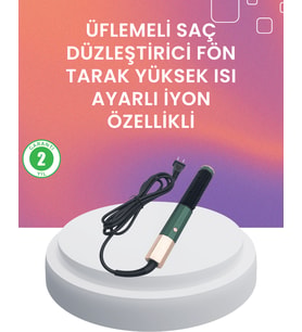 Termal Koruma Sistemli Çok Fonksiyonlu Saç Şekillendirme Cihazı