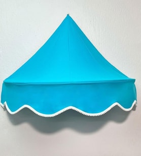 Pamuka Tepe Duvar Tentesi 100 Cm Blue