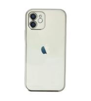 İphone 12 Kılıf Razer Lensli Silikon - Gümüş