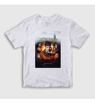 Presmono Unisex Çocuk Beyaz Merlin Dizi T-Shirt 428471tt (Beyaz)