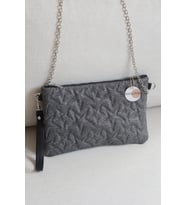Motif Nakışlı Portföy Çanta İp Askılı Abiye Clutch En30 Boy19