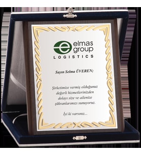 ODAK KUPA - Ahşap Plaketler - PL-021-M A - 18x24 cm