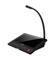 HIKVISION DS-QAZ1MP7G1 7" IP Çağrı Mikrofonu - Dokunmatik IPS - Gooseneck Mikrofon - Anons İstasyonu