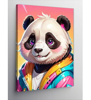 Kanvas Tablo Sevimli Panda