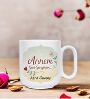 Kişiye Özel Anneler Günü Temalı Kupa Bardak
