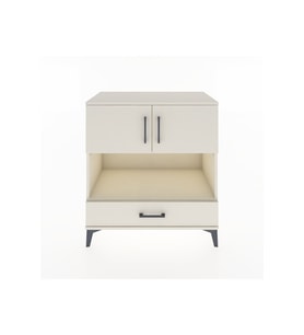 Hyperion Şifonyer 2 Raflı Tek Çekmeceli 2 Kapaklı 88x44x96 Aytaşı-Aytaşı