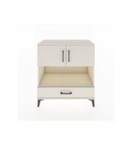 Hyperion Şifonyer 2 Raflı Tek Çekmeceli 2 Kapaklı 88x44x96 Aytaşı-Aytaşı