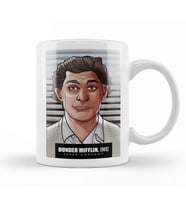 Jim Halpert Dunder Mifflin Kupa Bardak Porselen
