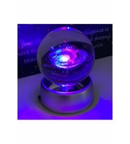 Samanyolu Galaxy Işıklı Cam Küre
