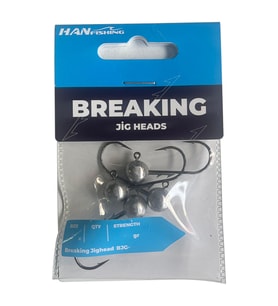 HanFish Breaking BJG 4 Adet Jig Head 1 No - 2.5 Gr