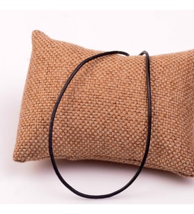 Beş Adet Deri Kolye İpi - 45 cm