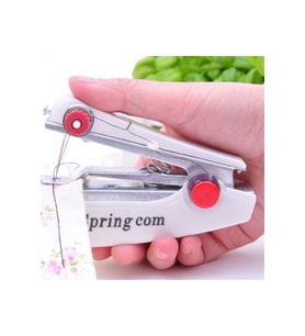 Spring Come Mini Kolay Seyehat ve Ev Tipi El Dikiş Dikme Makinası GO-53-vice